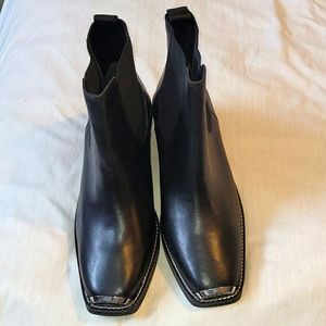 Urban Outfitters Anna Cap Toe Ankle Boot